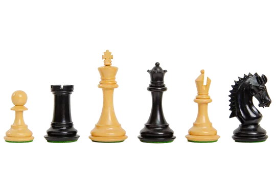 The Sussex Luxury Chess Pieces - 3.75" King