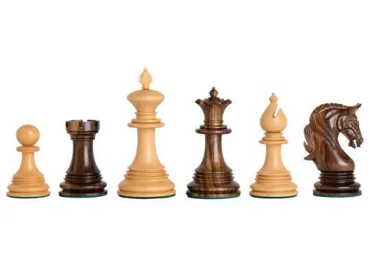 The Teramo Series Luxury Chess Pieces - 4.4" King 