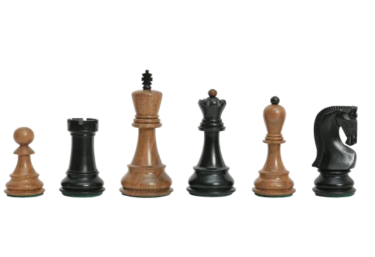 CLEARANCE - The Zagreb Elite Series Chess Pieces - 3.875" King