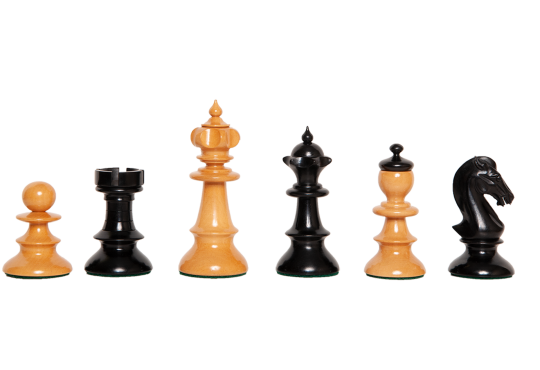 The *NEW* Austrian Coffeehouse Series Chess Pieces - 4.0" King