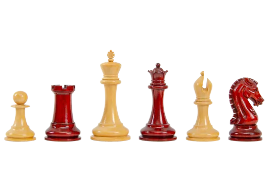 The Forever Collection - The St. Louis Chess Club Commemorative Series Chess Pieces - 4.4" King