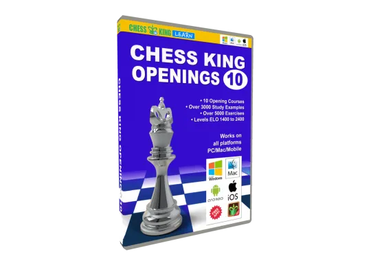 Chess King Learn Openings 10 - Forever Pack All Platforms