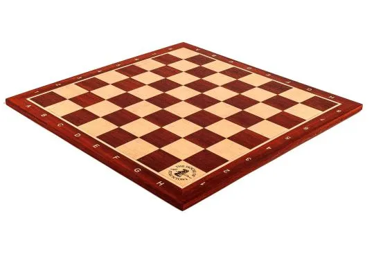 Padauk and Maple Wooden Tournament Chess Board