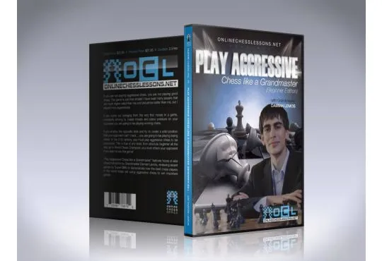 E-DVD - Play Aggressive Chess Like a Grandmaster - EMPIRE CHESS