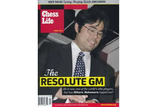 CLEARANCE - Chess Life Magazine - April 2013 Issue