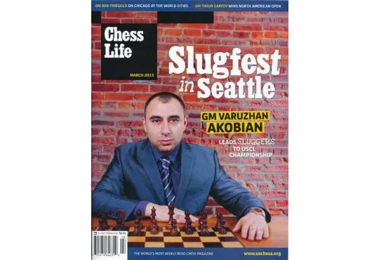 CLEARANCE - Chess Life Magazine - March 2013 Issue