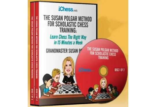 E-DVD The Susan Polgar Method for Scholastic Chess - Volume 1