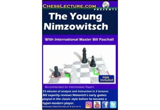 E-DVD The Young Nimzowitsch - Chess Lecture - Volume 177