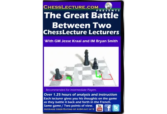 The Great Battle Between Two ChessLecture Lecturers Front