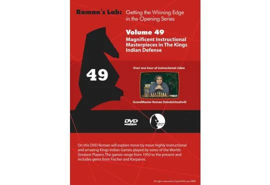 E-DVD ROMAN'S LAB - VOLUME 49 - Magnificent Instructional Masterpieces in the King's Indian Defense
