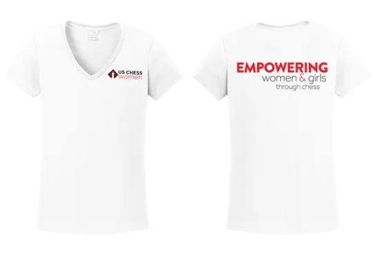 US Chess Women T-SHIRT 