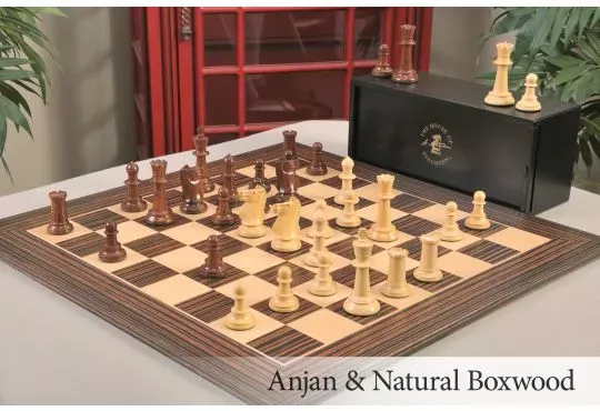 The 1962 Varna Olympiad Commemorative Chess Set, Box & Board Combination