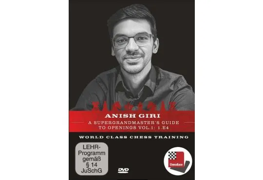 PRE-ORDER - Anish Giri: A Super Grandmaster's Guide to Openings - Volume 1: 1.E4