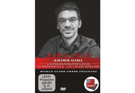 PRE-ORDER - Anish Giri: A Super Grandmaster's Guide to Openings - Volume 2: 1.D4, 1.C4 and Sidelines