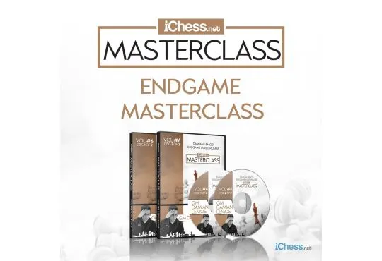 E-DVD - MASTERCLASS - Damian Lemos' Endgame Chess Masterclass - GM Damian Lemos - 8 hours of Content!