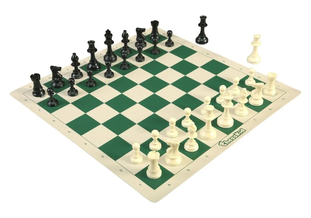 ChessKid Regulation Chess Set & Board Combination