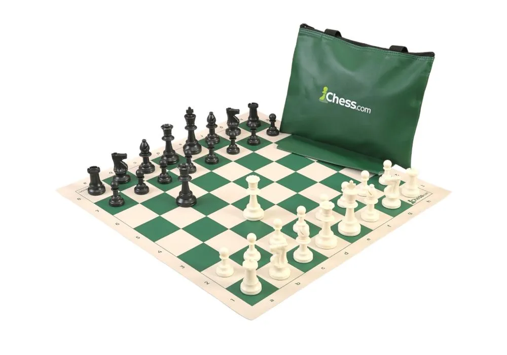 Regulation Tournament Chess Piece and Chess Board - 2.25 Squares