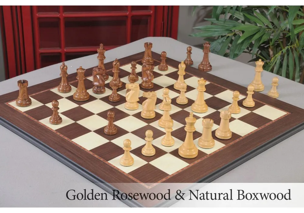 Boris Spassky Rosewood Chess Set