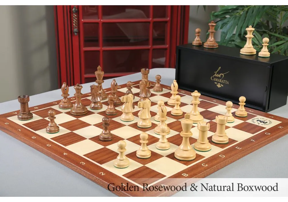 Buy Grandmaster Staunton Chess Pieces Set in 3.75 King