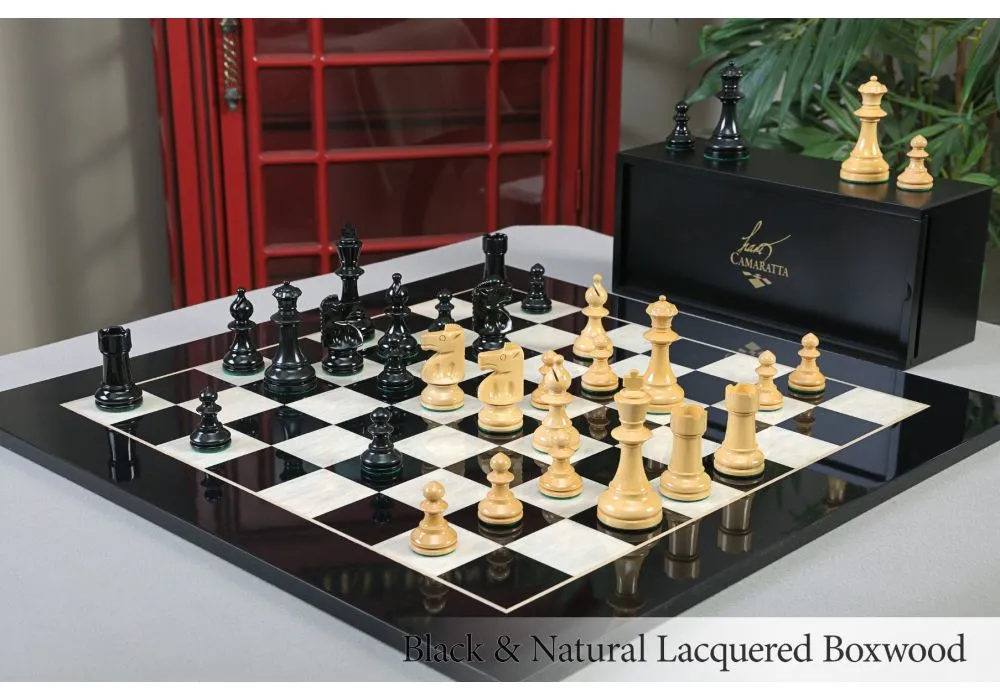 Combo of the Study Analysis Plastic Chess Pieces & Wooden Chess