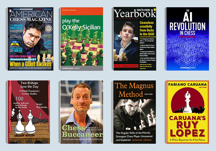 We've Expanded Our Unbeatable Book and Magazine Deals at Chesscomshop.com - Over 1,000 Titles Starting at Just $1!