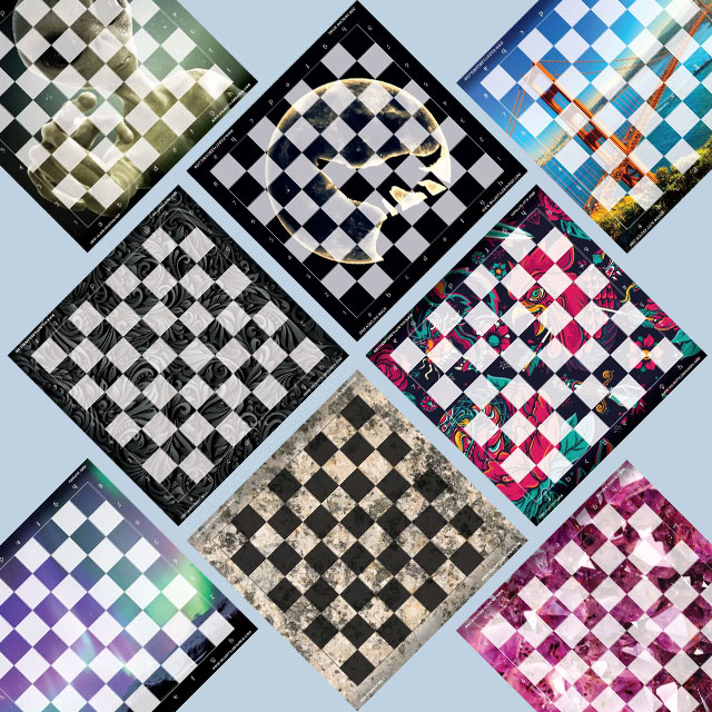 Full Color Vinyl Chess Boards by WildStyleBoards.com